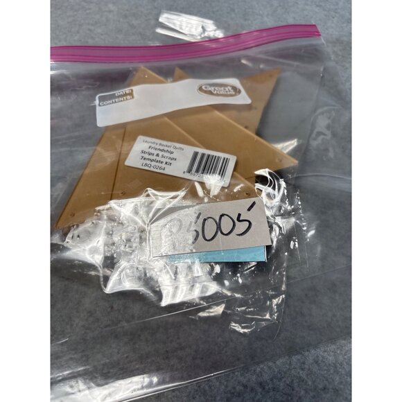 Laundry Basket Quilts Friendship Strips & Scraps Template Kit LBQ-0264 - Picture 4 of 5